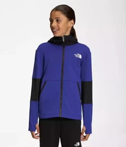 New The North Face Boys’ Winter Warm Full-Zip Hoodie NF0A7WOV Lapis Blue - XS(6) - Picture 1 of 7