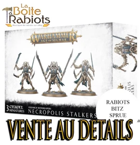 Warhammer age of sigmar Ossiarch Bonnereapers Necropolis Stalkers Bitz Rabiots - Imagen 1 de 22