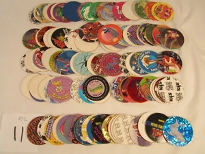 Lot of 100 Misc STACK N SMACK 1990's POGS Caps STREET KAPS Big Joe ROC [Y115A11] - Picture 1 of 1