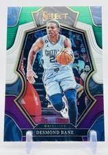 2022-23 Panini Select Desmond Bane Premier Level Green Purple Prizm #163 SP