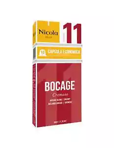 40 CAPSULE NICOLA NESPRESSO * BOCAGE CIALDE CAFFÈ INTENSITÀ 11 - Foto 1 di 4