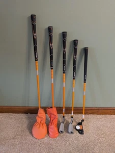 The Powerbilt Junior Orange and Blue Golf Set - Picture 1 of 8