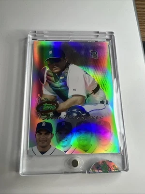 2004 Topps eTopps (encased/in hand) #14 Ivan Rodriguez Tigers HOF /2104 - Image 1 of 4