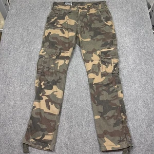 Jordan Craig Camo Cargo Pants Mens Sz 32x32 Paratrooper Streetwear Utility Y2K - Picture 1 of 13