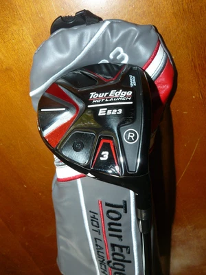 Tour Edge E523 3 Wood, Regular R Flex Stock 55g Graphite Shaft - Image 1 of 4