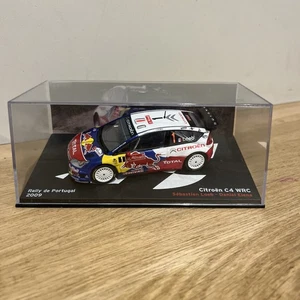Miniature Altaya Citroën C4 WRC S Loeb D Elena Rally De Portugal 2009 1/43 - Imagen 1 de 8