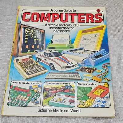 Usborne Guide To Computers Book 1983 Simple Introduction For Beginners Paperback - Image 1 of 4