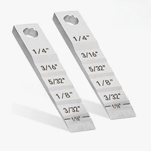 Gap Gauge Tool Pipe Welding Wedge Construction Welding Slag Scraping Function - Picture 1 of 11