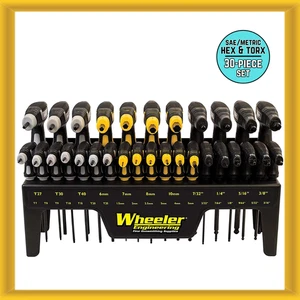 Wheeler Engnieering SAE/Metric Hex and Torx P-Handle Set (30 piece) NEW - Picture 1 of 5