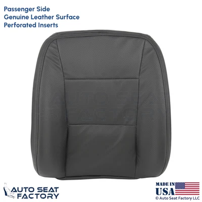 Mercedes Benz Clase S S550 2010-2013 cuero genuino pasajero cubierta superior negra Foto 1 de 4