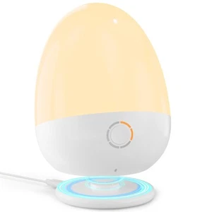 Touch Night Light for Baby Nursery: Rechargeable Portable Egg Nightlight Lamp... - Picture 1 of 9