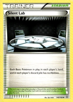 Silent Lab Uncommon XY - Primal Clash 140/160 Pokémon TCG - Image 1 of 2