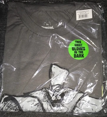 Camisa Haunted Mansion Hatbox Fantasma Brilla en la Oscuridad Disney Edición Limitada Nueva Foto 1 de 3