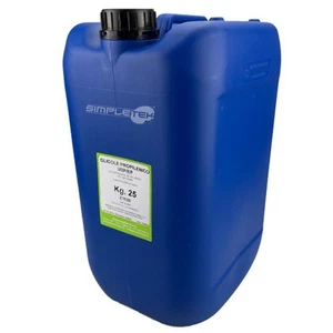 KANISTER 25KG PROPYLENGLYKOL FÜR FLÜSSIGKEITEN FROSTSCHUTZ KOSMETIK BIOLOGISCH ABBAUBAR - Bild 1 von 6