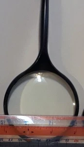 One pc 3" Handheld Magnifier 3X Ergonomic Design Scratch Resistant Glass Len - Picture 1 of 5