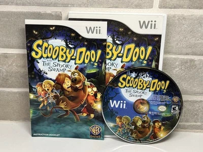 Scooby-Doo and the Spooky Swamp -Nintendo Wii - Complete CIB - VG Disc & Manual - Image 1 of 4