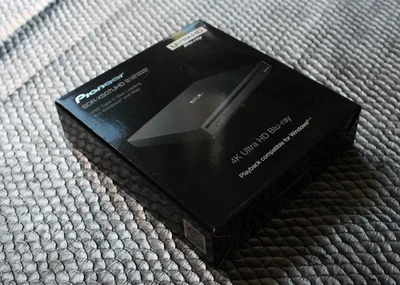 NUEVO Pioneer BDR-XS07UHD 4K Ultra HD Ranura Blu-ray Carga BD DVD CD BDXL USB C RW Foto 1 de 4