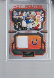 2022 Panini Playbook - Hot Routes #HR-29 Green - Alec Pierce RC Patch 30/49 - Picture 1 of 2