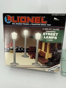 LIONEL CALIBRE O 3 FAROLAS DE FUNCIONAMIENTO 6-12874 CON CAJA - Imagen 1 de 2