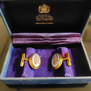 Gemelos antiguos esmaltados Halcyon Days - Imagen 1 de 11