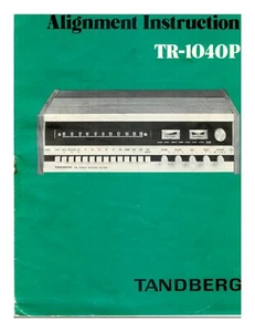 Service Manual-Anleitung für Tandberg TR-1040 P  - Picture 1 of 1