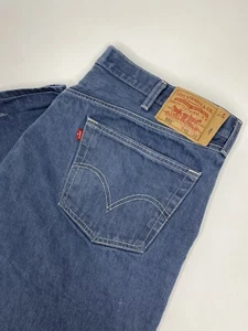 Levi’s 501 helle Waschung Knopfleiste gerade Passform Herrenjeans • W46 L30” * gebraucht, in einwandfreiem Zustand - Bild 1 von 9