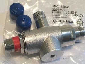 HUBER SUHNER  N TYPE LIGHTNING  EMP  STRIKE  ANTENNA  SURGE  PROTECTOR    fd1f15 - Picture 1 of 1