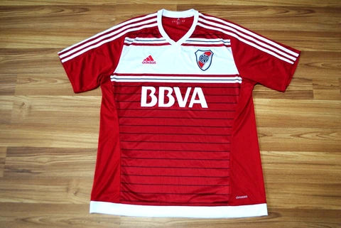 SIZE XL RIVER PLATE 2016 2017 HOME FOOTBALL SHIRT SOCCER JERSEY ADIDAS BS4096 Cover