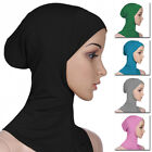 Women Hijab Islamic Head Under Scarf Hat Cap Bone Bonnet Neck Cover Headwrap