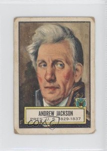 1952 Topps Look 'n See Andrew Jackson #8 0s4