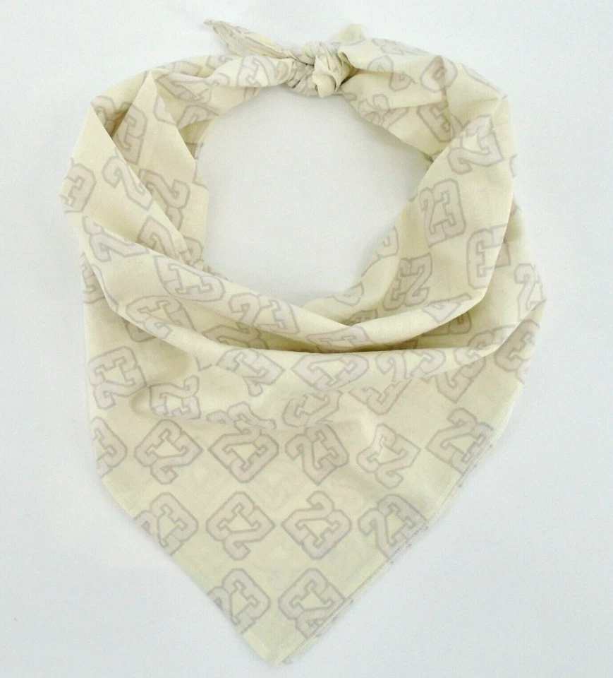 Nike Jordan Bandana Adulto Estampado Monograma Suave Perla/Lt Mineral/Marrón/Gris Foto 1 de 4