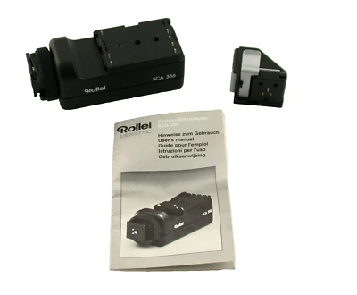 ROLLEI Rolleiflex 3000 3003 Blitz flash adapter 356 + angle piece Winkel /1123 - Image 1 of 3