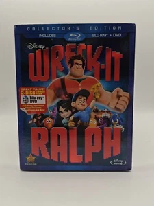 Wreck-It Ralph Blu-ray/DVD, 2013, 2-Disc Set, Widescreen (John C. Reilly) - Picture 1 of 6