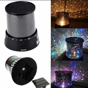Star Master Proiettore Di Stelle Luce Led Notturna Lampada Cielo Stellato linq - Foto 1 di 1