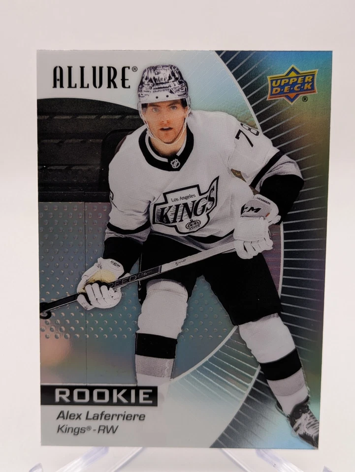 💥 2023-24 Upper Deck Allure #140 Alex Laferriere Rookie Black Rainbow Kings RC - Image 1 of 2