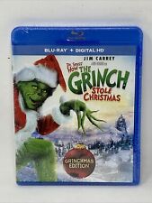 Dr. Seuss' How The Grinch Stole Christmas Blu-ray + Digital Hd Jim Carrey New