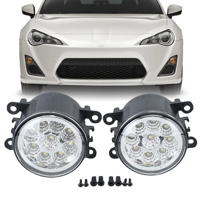 For Scion FR-S 2013 2014 2015 LED Pair Bumper Fog Light Driving Lamp w/Bulbs - Image 1 of 4