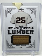 2021 Leaf Lumber Game Used Lumber #2/4 Bobby Bonds #GUL-09