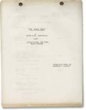 Otis Garrett BLACK DOLL Original post-production script for the 1938 #130886