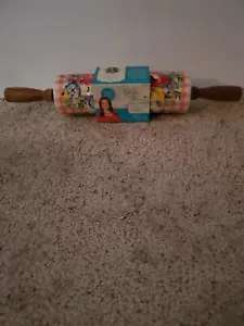 Brandneu Pionierin Frau süße Romantik Blüten Keramik Nudelholz! - Bild 1 von 4