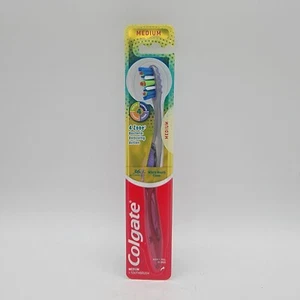 Colgate 360⁰ Advanced Toothbrush 4 Zone Bacteria Removing Action Medium Purple - Picture 1 of 5