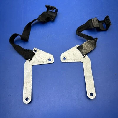 90-97 MERCEDES-BENZ SL500 SL320 R129 DEFLECTOR HOLDER BRACKET PAIR SET OEM - Image 1 of 4
