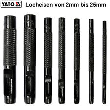 Locheisen 2mm-25mm Lochpfeifen S...