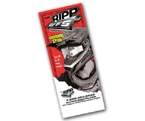 RippOffs brand tearoffs tear offs fits Dragon Vendetta goggles 2mil 20/pk - Image 1 of 1