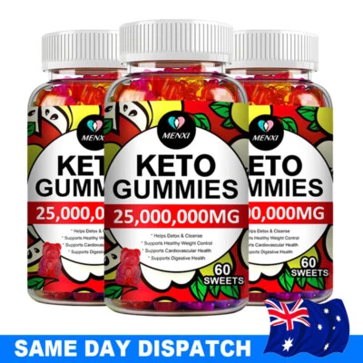 3Packs Keto BHB Gummies Advanced Ketone Fat Burner ACV Weight Loss Supplement - Image 1 of 4