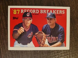 Tarjeta de béisbol Phil Niekro & Joe Niekro #5 1988 Topps LP - Imagen 1 de 2