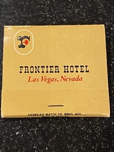 Vintage Matchbook Frontier Hotel and casino, Las Vegas - Picture 1 of 5