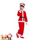  Christmas Santa Claus Suit Costume Kids Performance Clothing