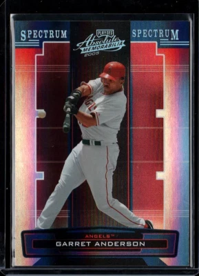 Garret Anderson 2005 плей-офф абсолютные сувениры серебряный спектр 051/150 как новый+ - Изображение 1 из 2