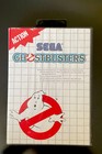 Ultra Rare Sega Master system game Ghostbusters Vintage Retro Original 1989